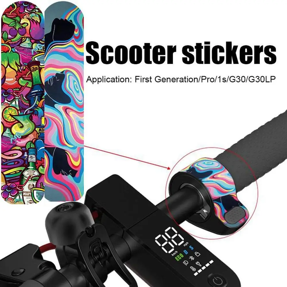 Fashion MAX Throttle Finger Pro Modification Sticker Scooter Stickers M365 Refers Supplies G30 Scooters Accessories