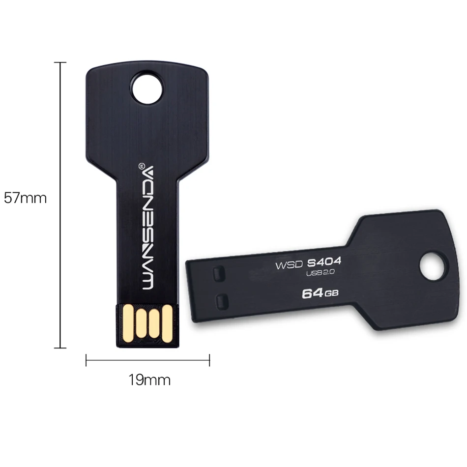 Movimentação impermeável 8gb 16gb 32gb 64gb 128gb flash da vara da memória do usb da movimentação flash da pena de wansenda forma chave usb