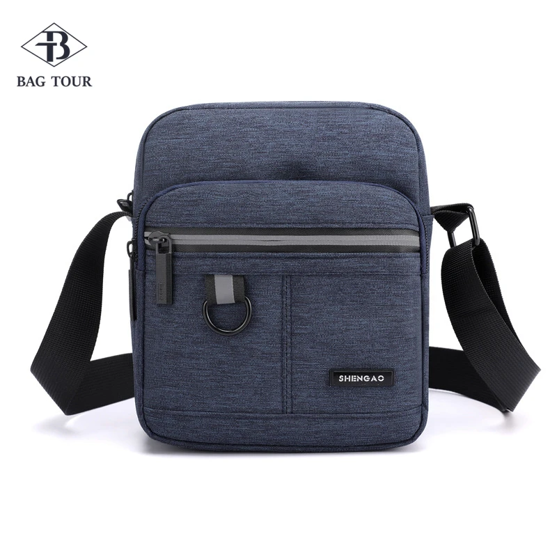 Oxford Shoulder Bags for Men Boys Solid Colors Messenger Strong Fabric Bags Minimalism Style Crossbody Bags multifunction Brief