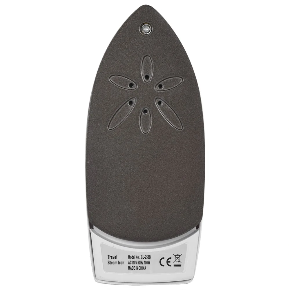 Plancha de Vapor Eléctrica de 700W para ropa, plancha de viaje manual con Control de temperatura para el hogar y viajes, 110V/220V