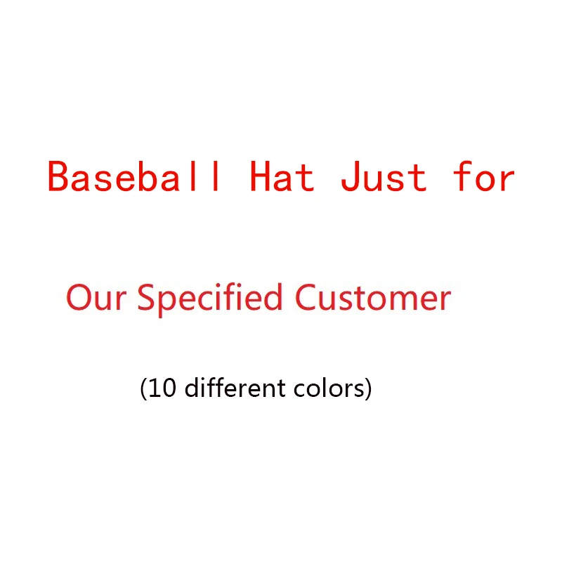 

Baseball Hats for 10 different colors