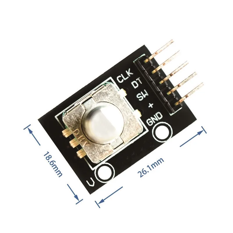 360 Gradi Modulo Encoder Rotativo Per Arduino Sensore di Mattoni Interruttore Scheda di Sviluppo KY-040 Con Spilli