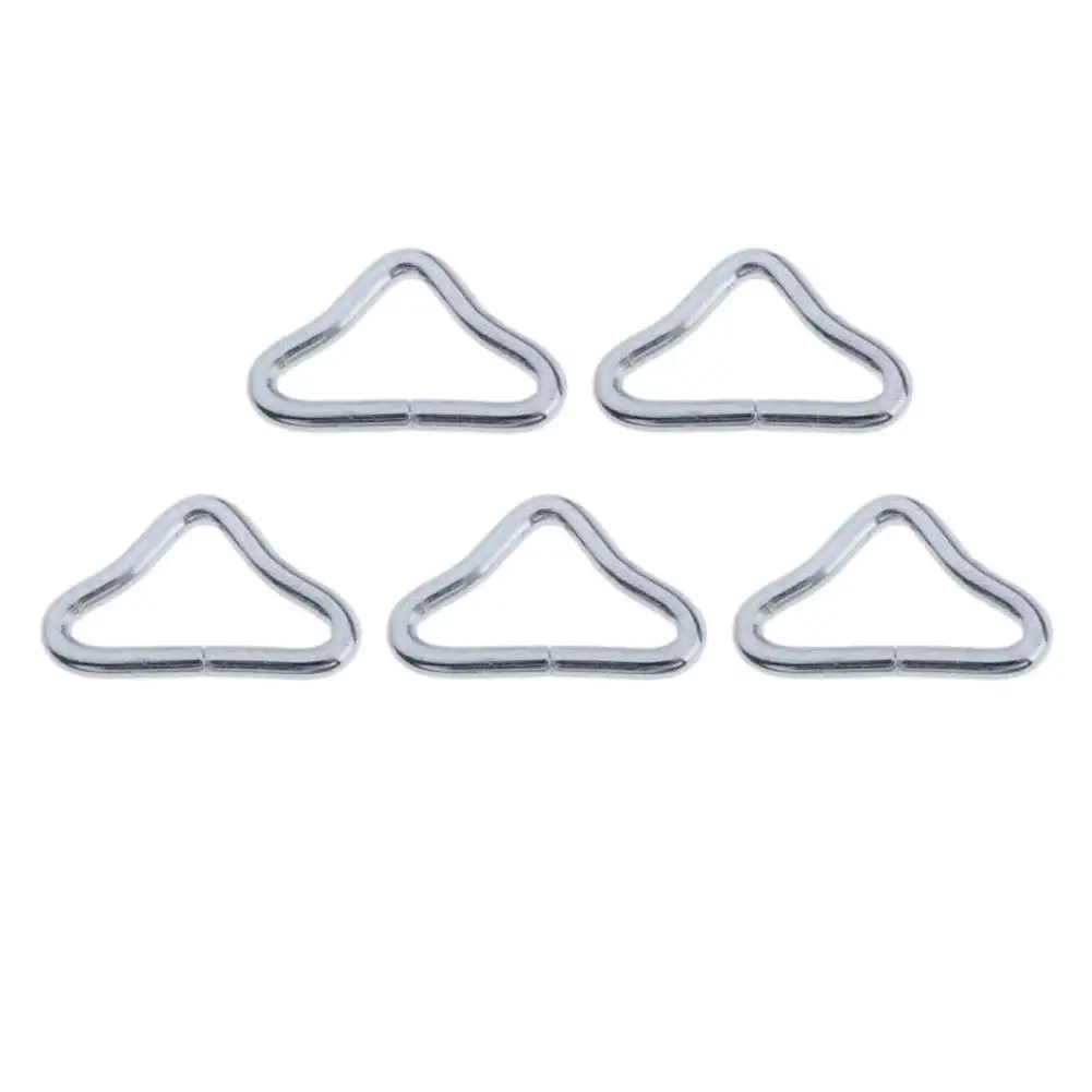 10pcs Metal Stainless Steel Triangle Rings Buckle 1.5