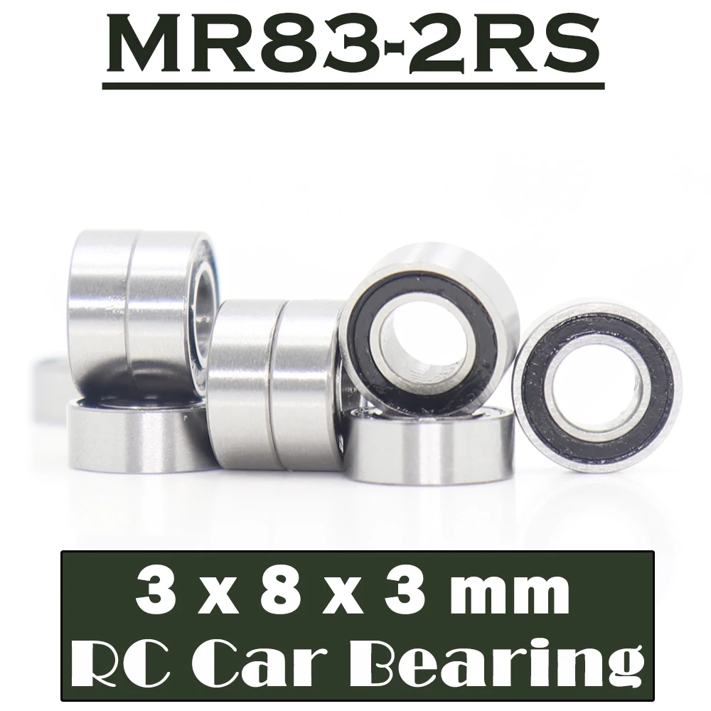 MR83RS MR115RS Bearing 3*8*3 mm 5*11*4 mm Hobby Electric RC Car Truck MR83 MR115 RS 2RS Ball Bearings Black Blue Organe Sealed