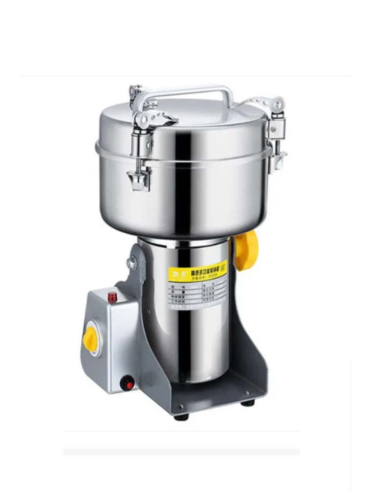 2500G Grains Spices Hebals Cereals Coffee Dry Food Grinder Mill Grinding Machine Gristmill Home Medicine Flour Crusher