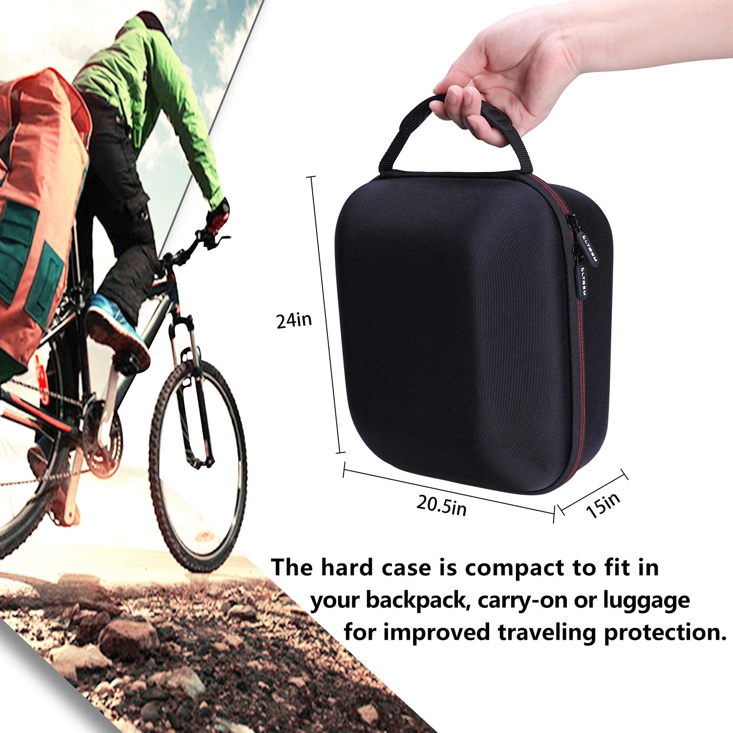 LTGEM EVA жесткий чехол для 3 м средней многоразовой полумаски респиратор для лица 1/2 маска DEWALT защитные очки/фильтр