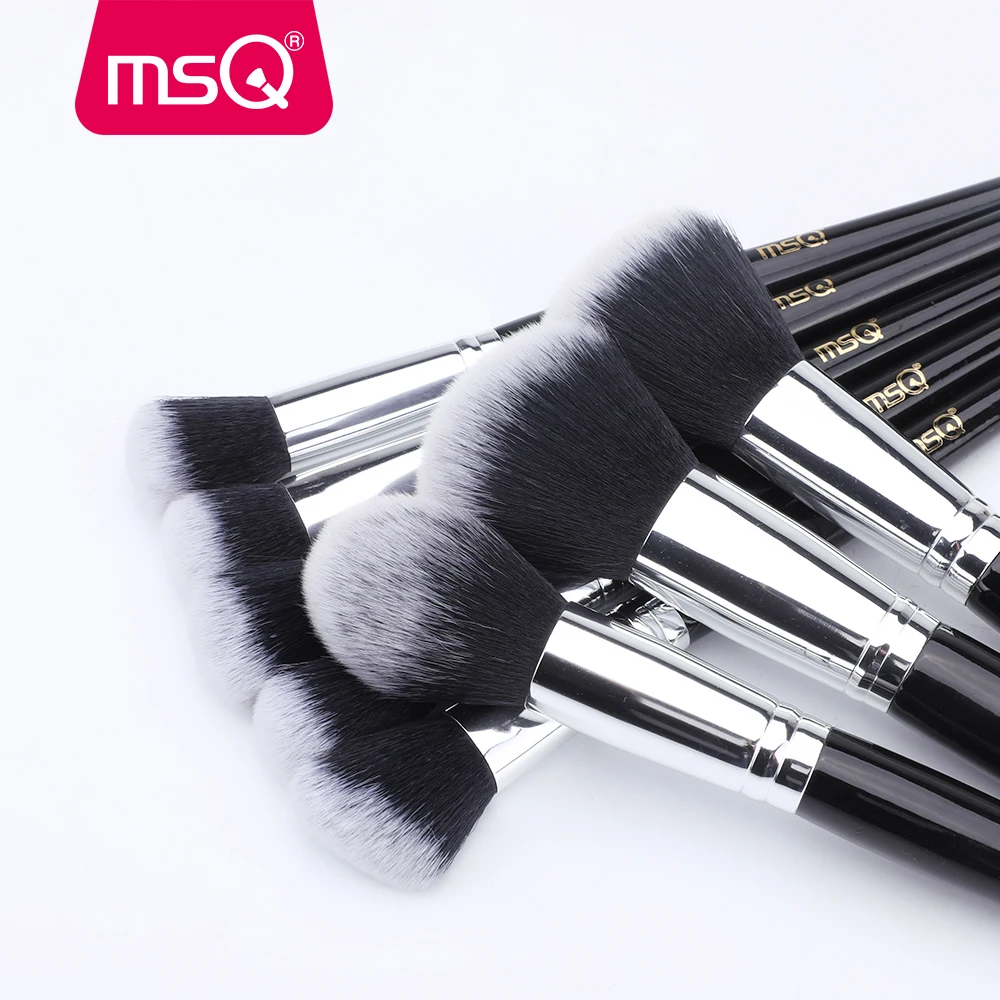 MSQ 29pcs Professional Makeup Brushes Set Foundation Powder Eyeshadow Contour Blending Make Up Artist Brush PU Leather Pocket