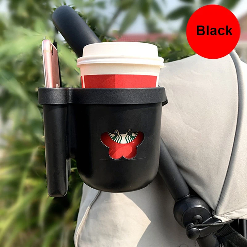 Kinderwagen Organisator Koffie Bekerhouder Met Telefoon Case Cover Melk Waterfles Rack Voor Driewieler Fiets Kinderwagen