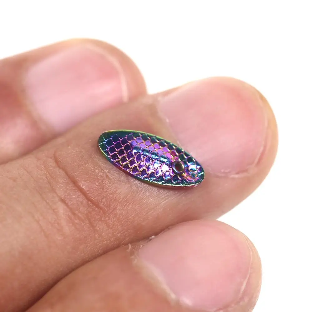 Vamvfly 송어 Panfish 플라이 낚시용 마이크로 플라이 낚시 스푼, 새로운 10 개