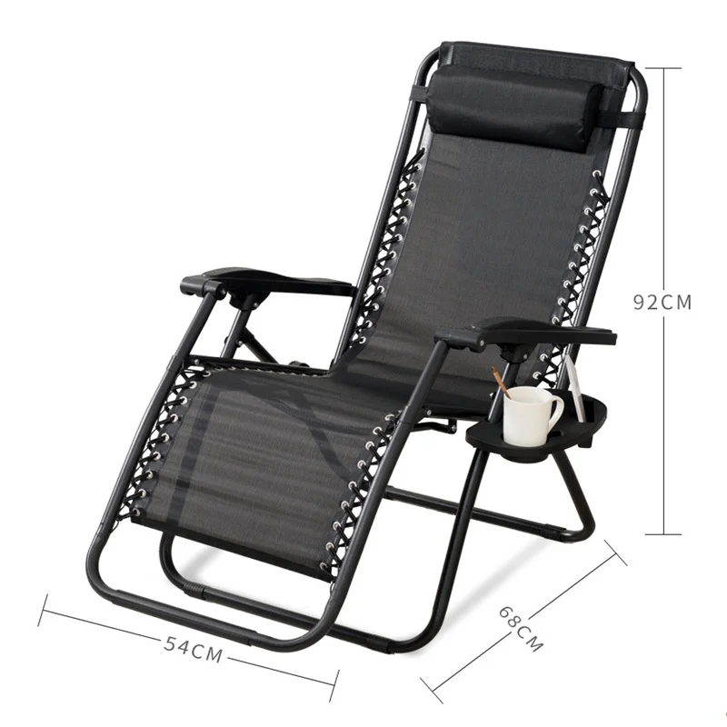 Luxury nap recliner folding bed office lounger chair old man chair outdoor beach chair home furniture