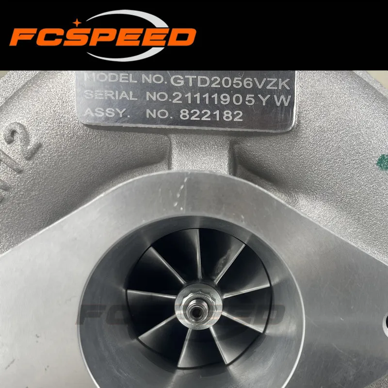 MFS Turbocharger GTD2056VZK 822182 822182-0008 Turbine FB3Q-6K682-DD full turbo for Ford Ranger Everest 3.2 200HP Duratorq Euro6