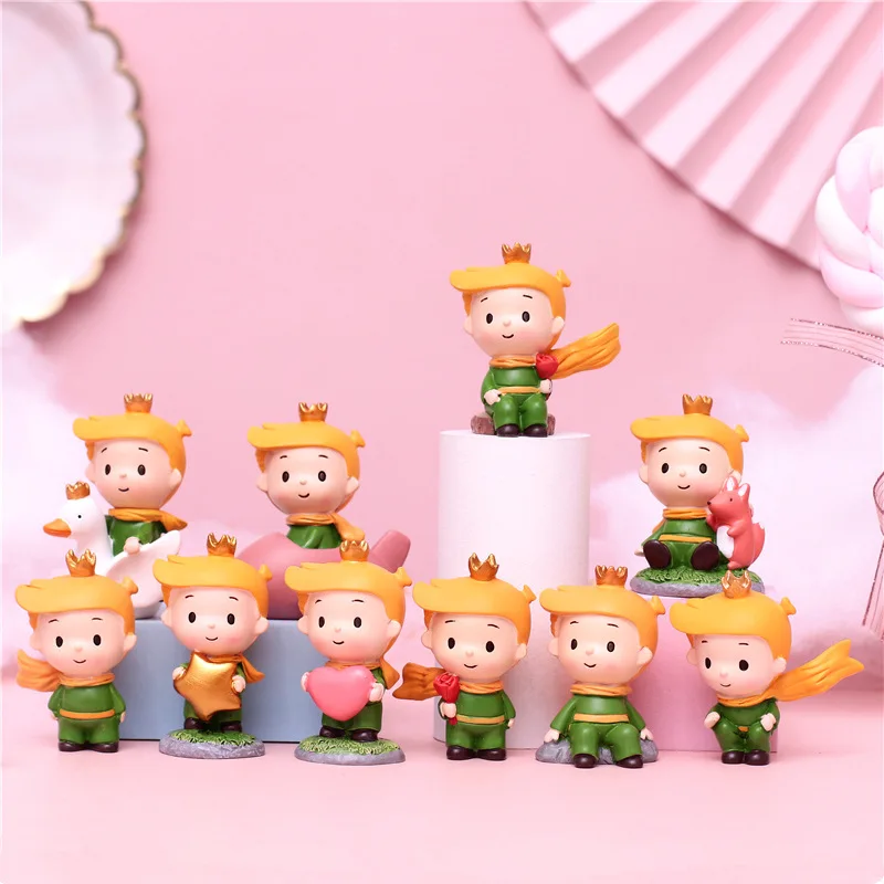 Cute Cartoon Prince Creative Home Handicraft Factory Direct Sale Cake Decoration