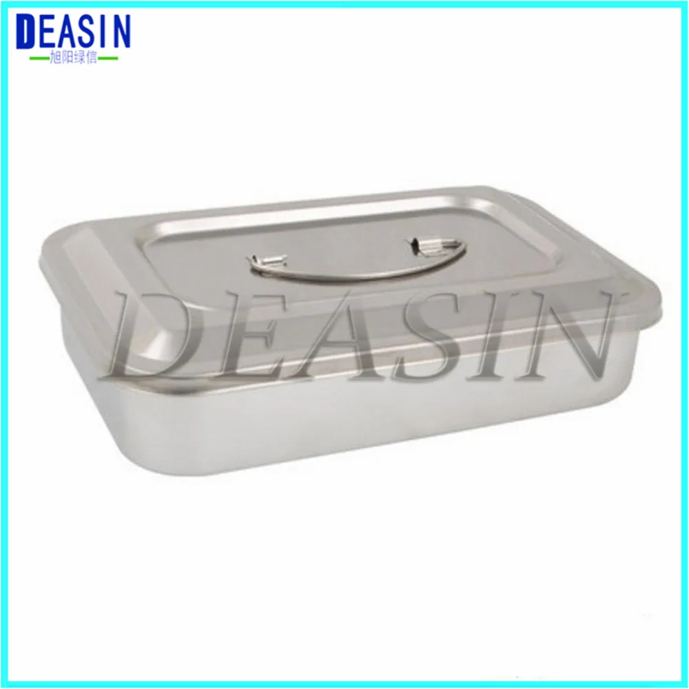 30*20*5cm size Stainless Steel Sterilization Surgical Medical Disinfection box For Dental Instruments