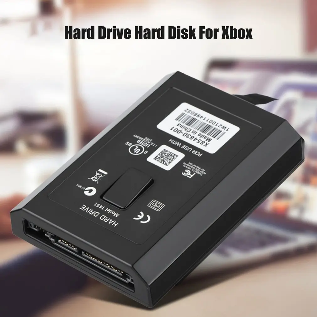 60GB/320GB/500GB สำหรับ Xbox 360เกมคอนโซลฮาร์ดไดรฟ์สำหรับ Xbox 360 Slim Hard Drive อุปกรณ์เสริม60GB/320GB/500GB
