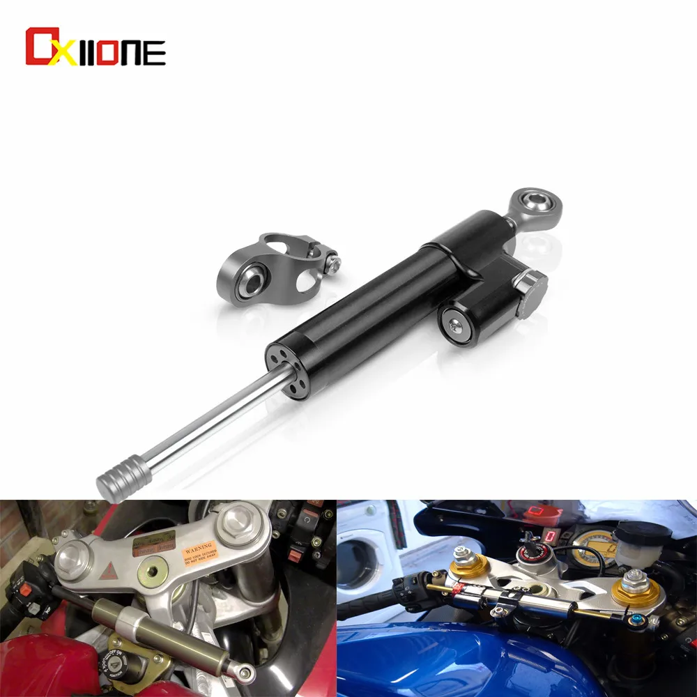 

Motorcycles Adjuestable Steering Stabilizer Damper safety Motocross For Yamaha XJ6 /ABS DIVERSION R6 XT1200Z Super Tenere FZ1