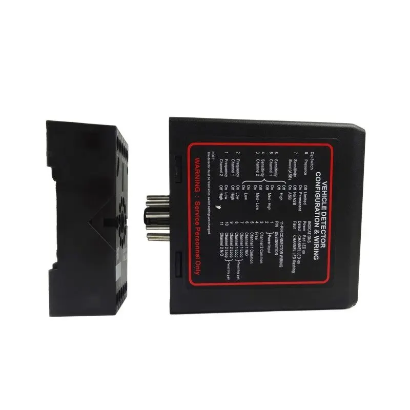 Traffic Induction Loop Single Channel Vehicle Detector Signal Control Ground Sensor Can Be Customized AC220 AC110V DC12 DC24V