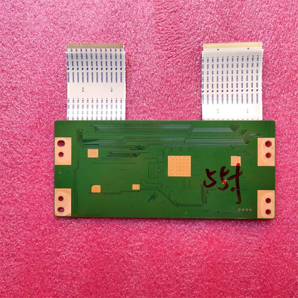 Good test working original logic board for HISENSE 55RGE 55R6E ST5461D07-1-C-B T-CON BOARD 55 INCH TV