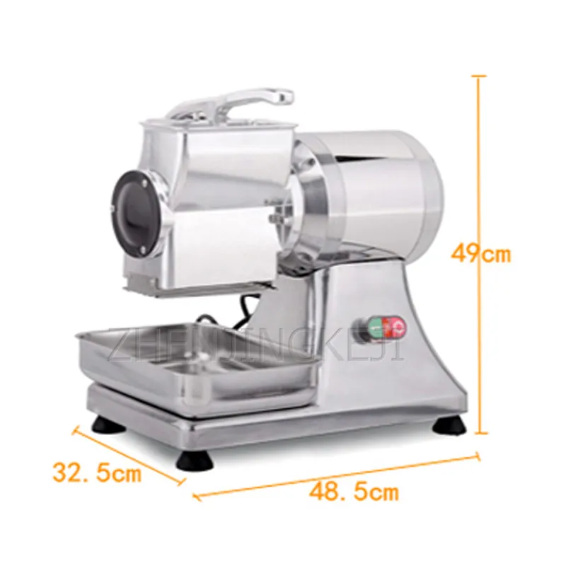 220/110V Cheese Grinder Commercial Stainless Steel Cheese Powder Breaded Brown Sugar Smashing Electricity Superfine Food Grinder