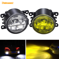 2 X LED Fog Light For Peugeot 207 301 307 308 408 2008 407 607 3008 4007 4008 5008 Bipper Tepee Car Front Bumper Fog Lamp 12V