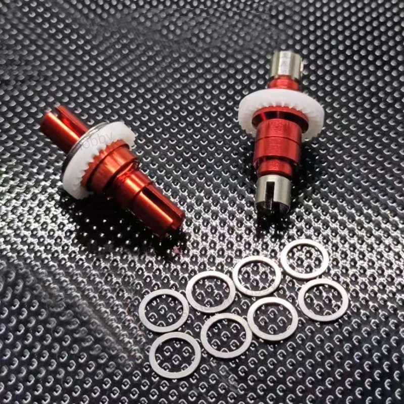 1Set Front and Rear Complete Differential for RC Mosquito Car KYOSHO MINI-Z AWD AMZ MINI-Q 1/28 Wltoys Head Single Tail Straight