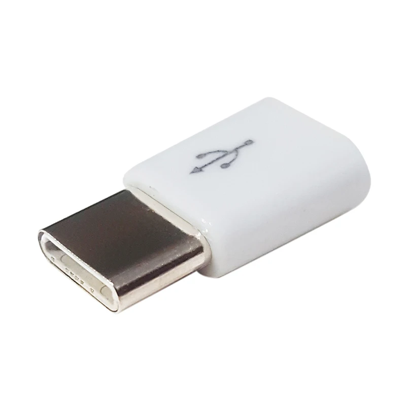 1PC Micro USBหญิงประเภท-C USB-Cแปลงอะแดปเตอร์ชายชาร์จอะแดปเตอร์โทรศัพท์มือถือ