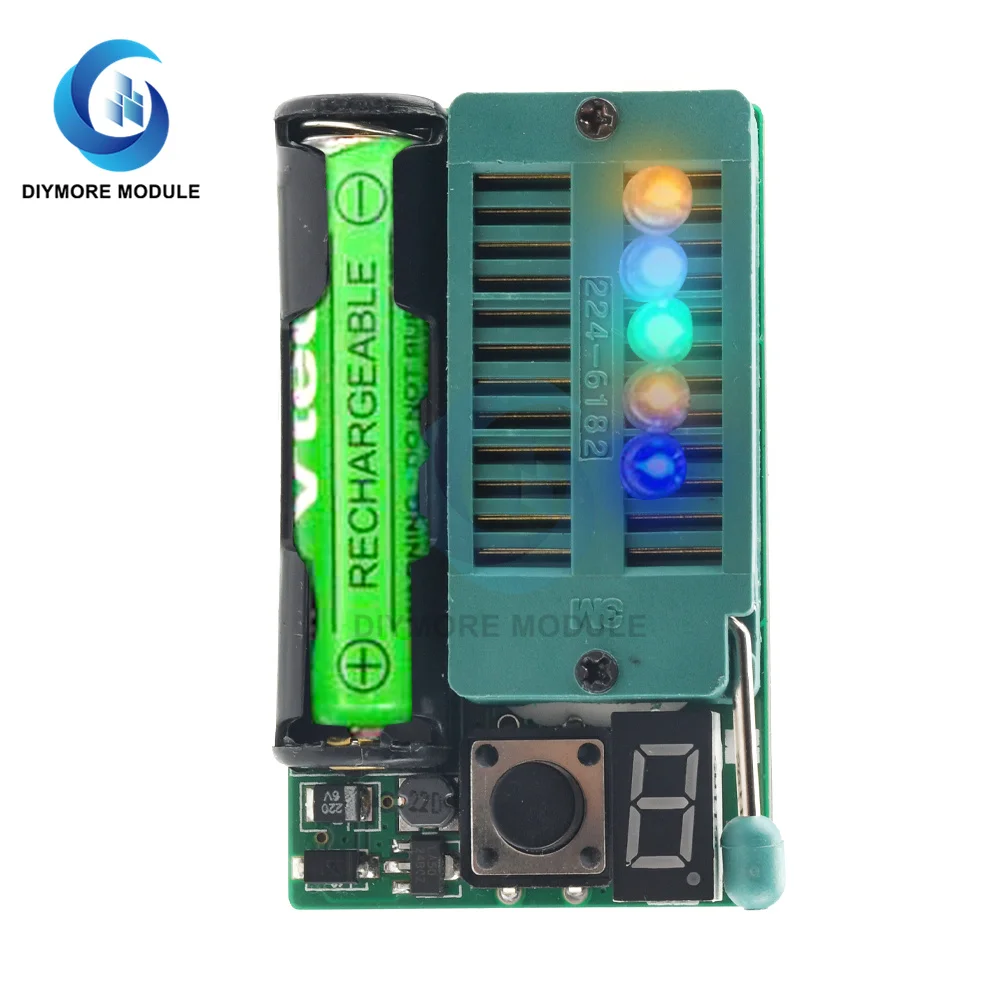 Integrated Circuit Tester/IC Tester/LED Test/Optical Coupler Test/LM339 Test/KT152 Battery Powered/USB Powered Practical