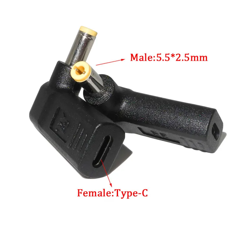 1Set USB Typ C PD Power Adapter Konverter für Sony VAIO Tap 13 11 SVT1122X9RW SVT1122Y9EB SVT11229CKB Laptop Ladegerät – Detail 3