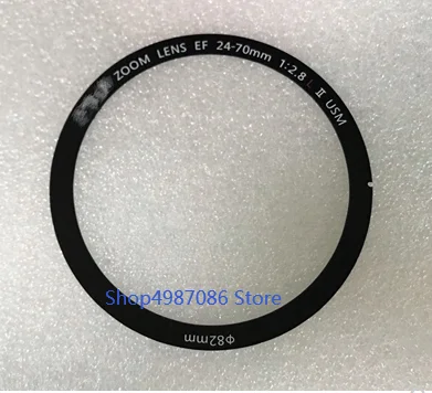 Suitable for Canon 24-70 generation 2, front lens pressing ring, decorative ring, sealing ring, with double-sided tape brand new