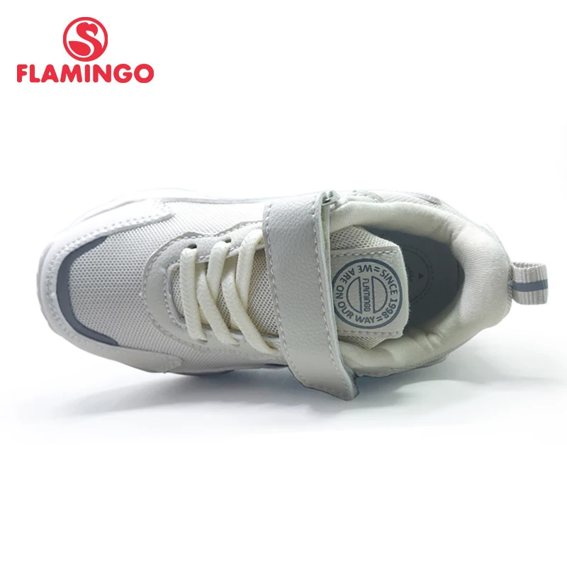 FLAMINGO orthotics function pig skin insole Hook&Loop breathable Spring girl sneaker separate box free shipping 201K-NQ-1616