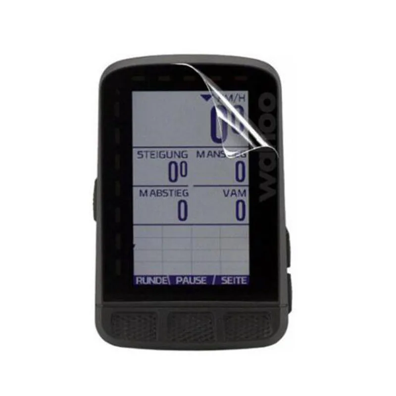 3 pçs película protetora clara guarda para wahoo elemnt parafuso roam mini gps bicicleta ciclismo computador bicicleta esporte protetor de tela capa
