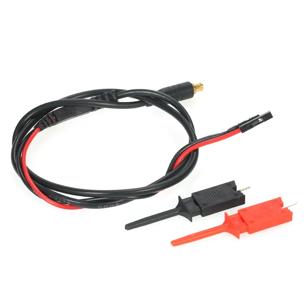 Digital Oscilloscope Probe MCX Replaceable Test Hook Probes Cable for Mini DSO Nano Quard