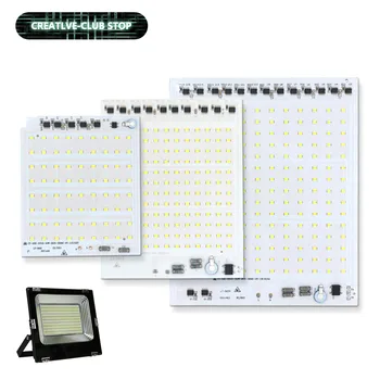 LED 매트릭스 홍수 빛 SMD2835 스마트 IC 광원 보드 AC220V 10W 20W 30W 50W 100W 150W 200W 비드 보드 LED 패널 조명