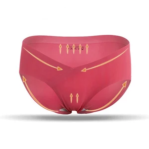 Frauenhips für Frauen ohne niedrige Taille, weiche Baumwolle, V -Bauchunterwäsche, Mutterschaftsunterwäsche 6 Hauptverkäufe Cueca Baumwolle schwanger - №5