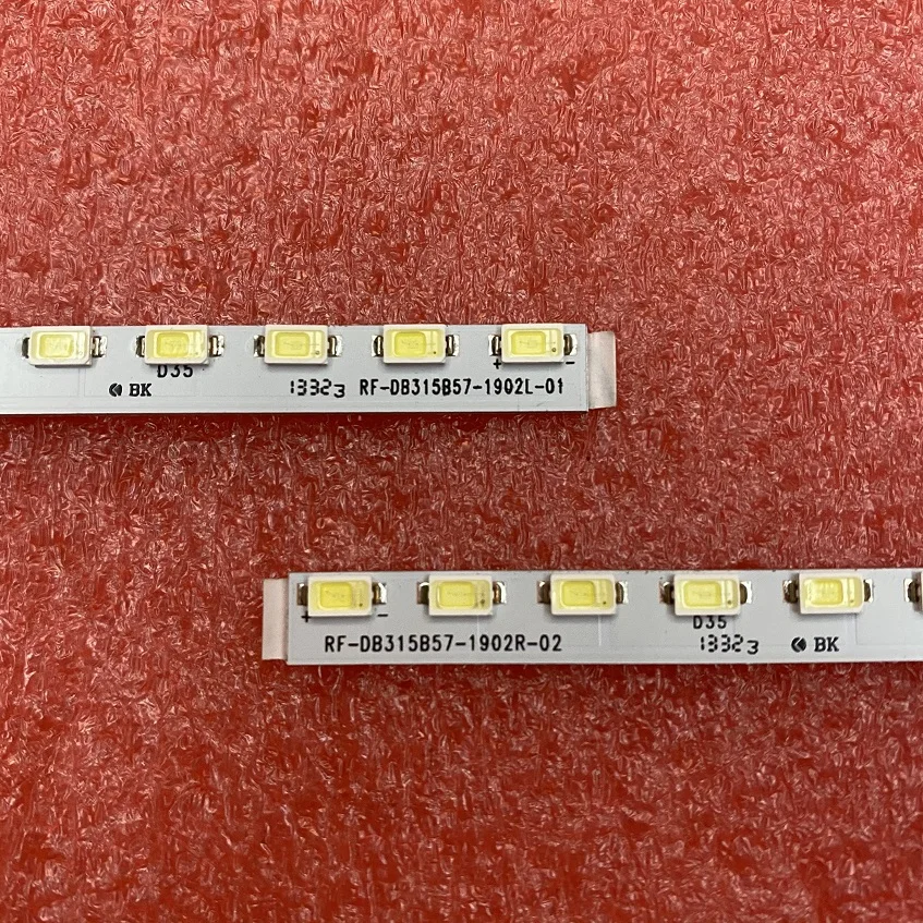 2pcc/set LED backlight strip 38LED for 32HME8000R35 RF-DB315B57-1902R-02 RF-DB315B57-1902L-01 image 4