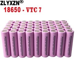 2024 nowy akumulator 40 szt. 18650 akumulator litowo-3.7V 18650 3300mAh 17A latarka rowerowa akumulator do komputera przenośnego