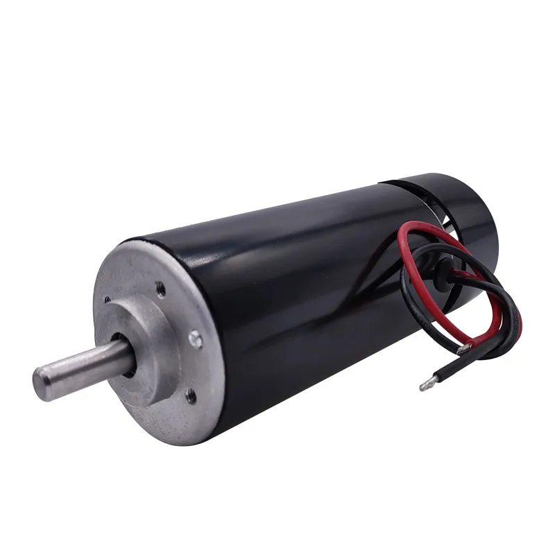 Machine Tool Spindle  DC 12-48v 400W dc spindle motor brush air cool for CNC engraving machine