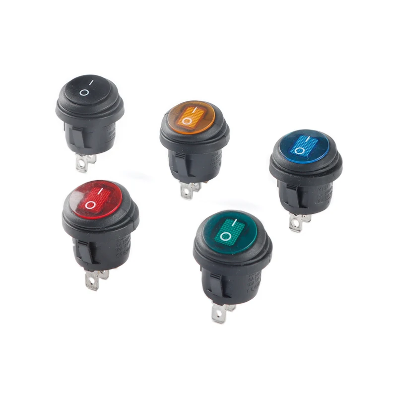 KCD1 ON/OFF Power Switch 10A 125V 250V AC Sealed Waterproof Auto Boat Marine Toggle Rocker Switch mini toggle switch