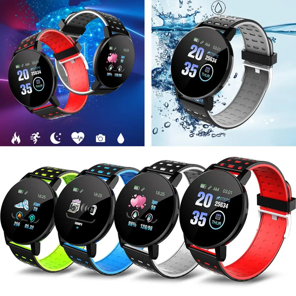 Multifunctional Waterproof Bluetooth Smart Watch Step counting Heart Rate Remote Camera Portable Fitness Intelligent Bracelet