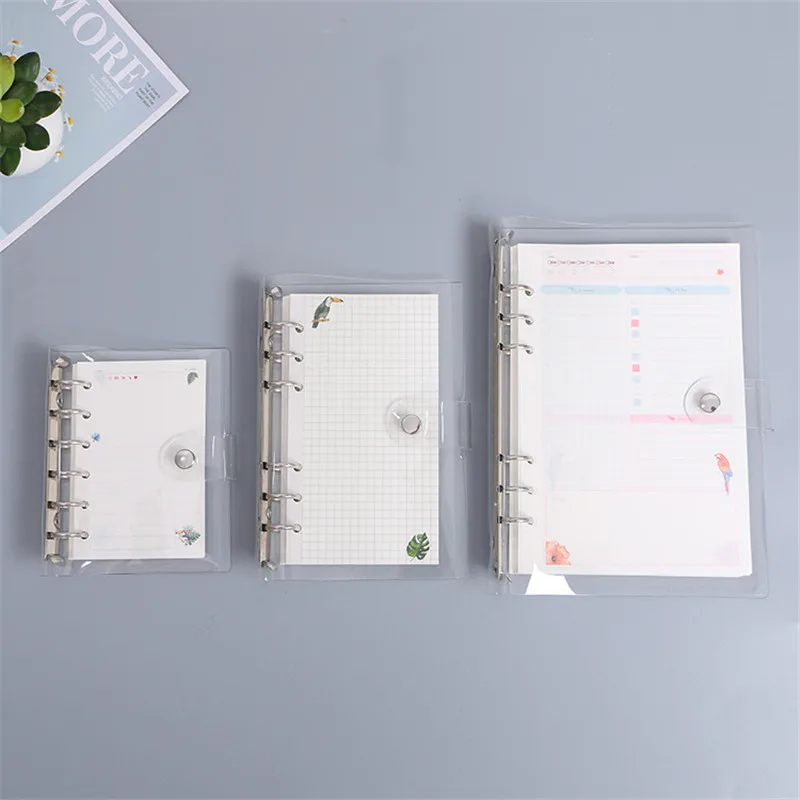 45 Sheets Business A5 A6 Loose Leaf Notebook Refill Spiral Binder Index Inside Page Monthly Weekly To Do List Paper Stationery