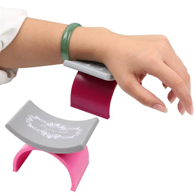 

Nail Nail Cushion Pillow Cushion Pillow Manicure Tools Cushion For Resting Nails Arm Wrist Salon Holder Silicone Equipment