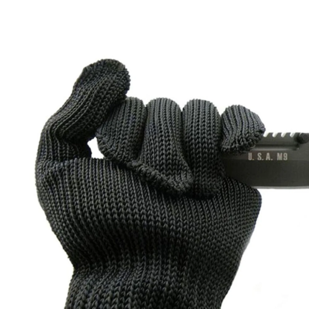 Cut Resistant Gloves Steel Wire Gloves Safety Anti Cutting Wear Resistant Kitchen Working Gloves Garden Safe Gloves