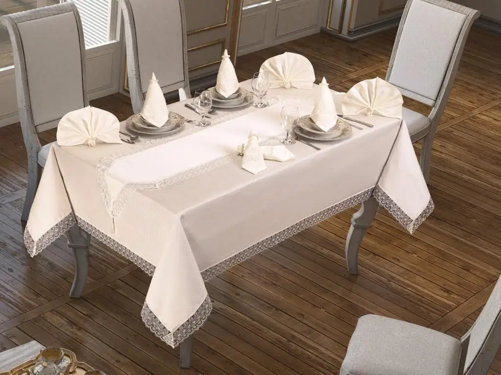 Kdk Carefree Tablecloth PitiKare Cream