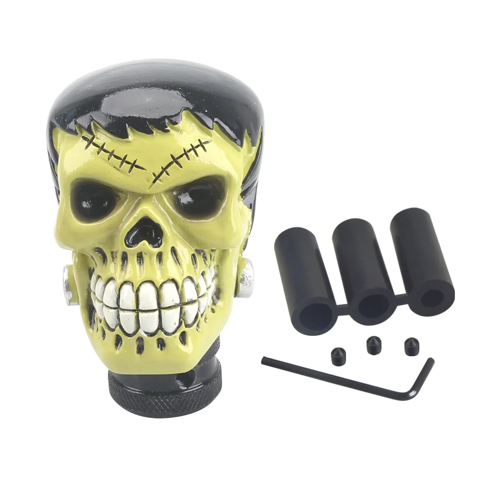 

Car accessories decorative skull shift knob car manual shift lever shift lever knob shift knob