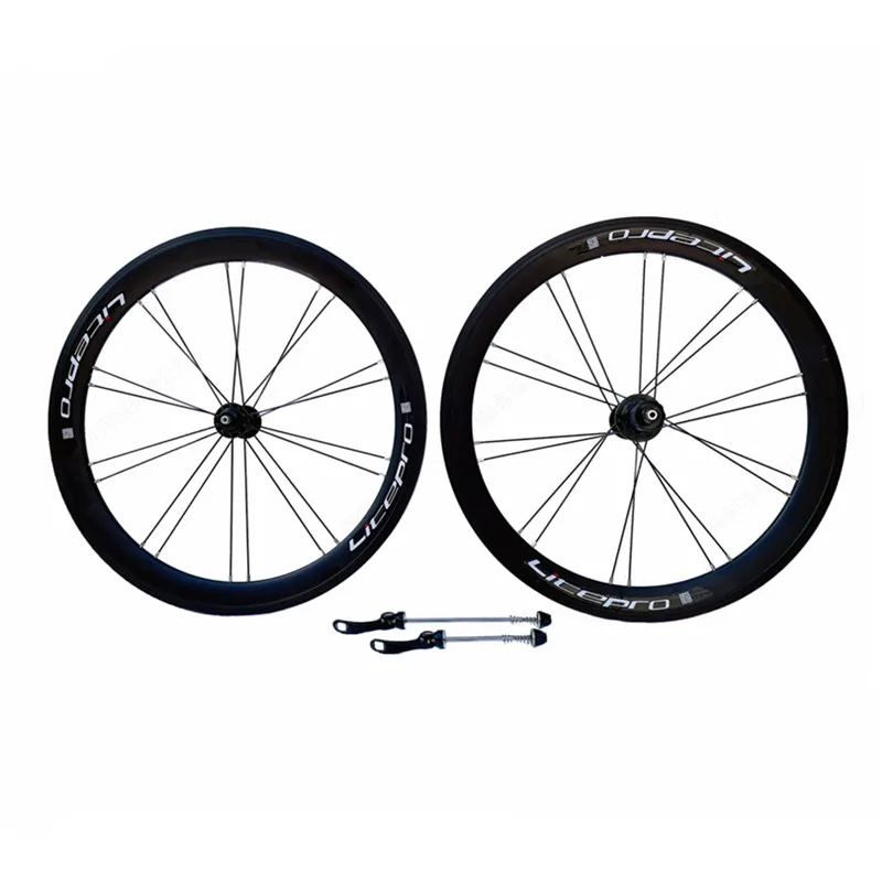 Small Wheelset Bike Bicycle Wheel Set 20 Inch 451 High Ring V Brake Aluminum Alloy Rims 74mm In Front And 130mm In Rear