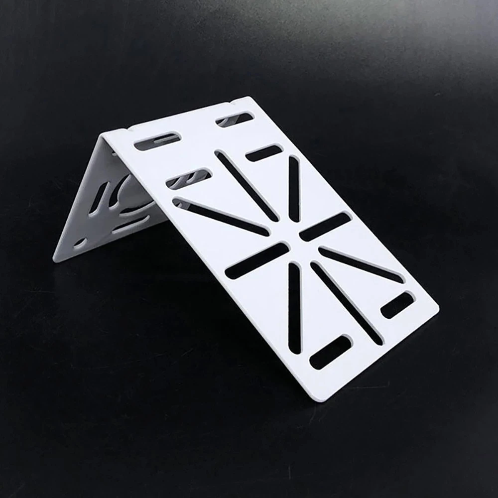 High Quality Metal Steel Vertical Wall Mount Bracket Right Angle Reinforcing Plate for CCTV PTZ Dome Camera Ceiling Mounting