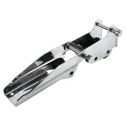 Boat 316 Stainless Steel Hinged/Pivoting Anchor Bow Roller 330mm High Polished  Nylon Rollers