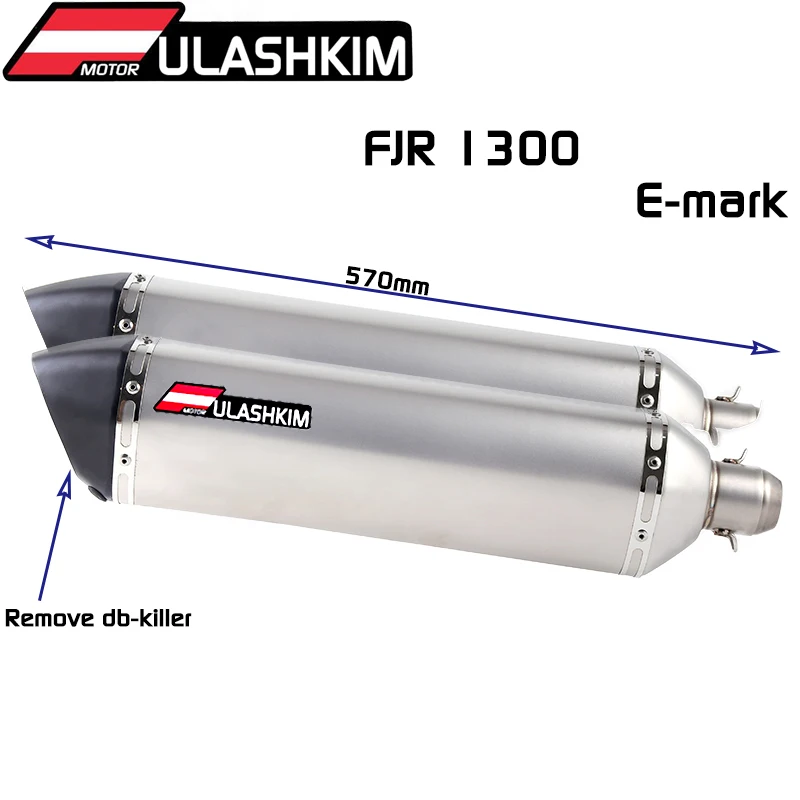 FJR1300 FJR XJR 1300 Motorcycle Exhaust Muffler DB Killer Escape FJR1300 XJR1300 Or Other big Power Motor Over 500cc Up