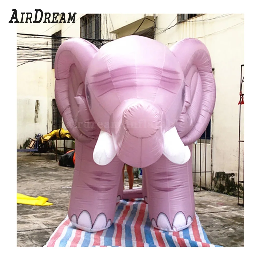 High Quality Cartoon Moving Advertising Inflatable Elephant For Party Decoration With Competitive Price