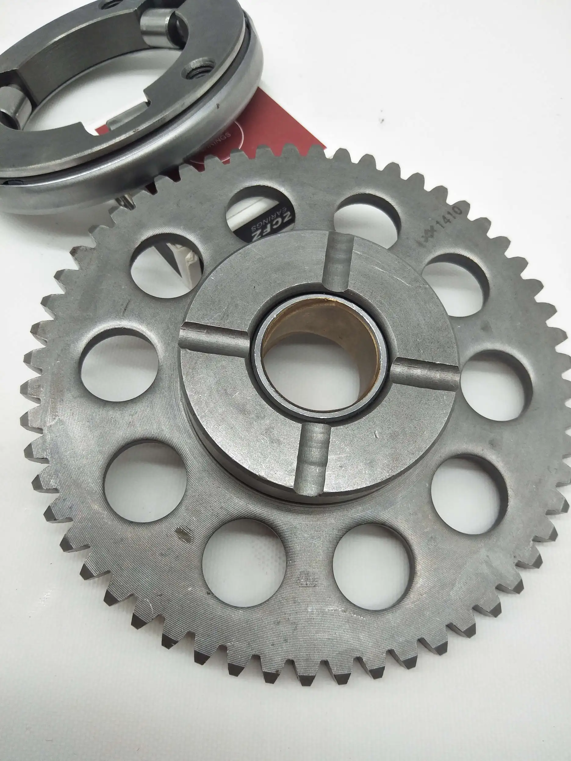 A708 Motorcycle Starter Clutch Assembly 56 Teeth For Honda HJ150-6C/6F -150CC Starter Plate Overrunning Clutch