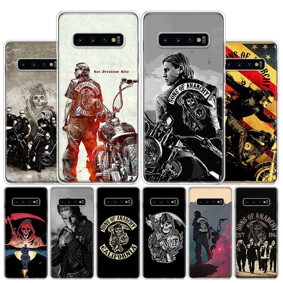 American TV Sons of Anarchy Phone Case For Samsung Galaxy A50 A51 A70 A71 A40 A41 A31 A30 A21S A20E A10 A11 A6 A7 A8 A9 Plus +